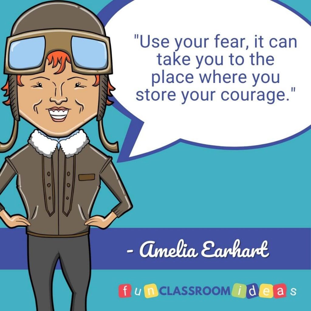 amelia earhart quotes courage