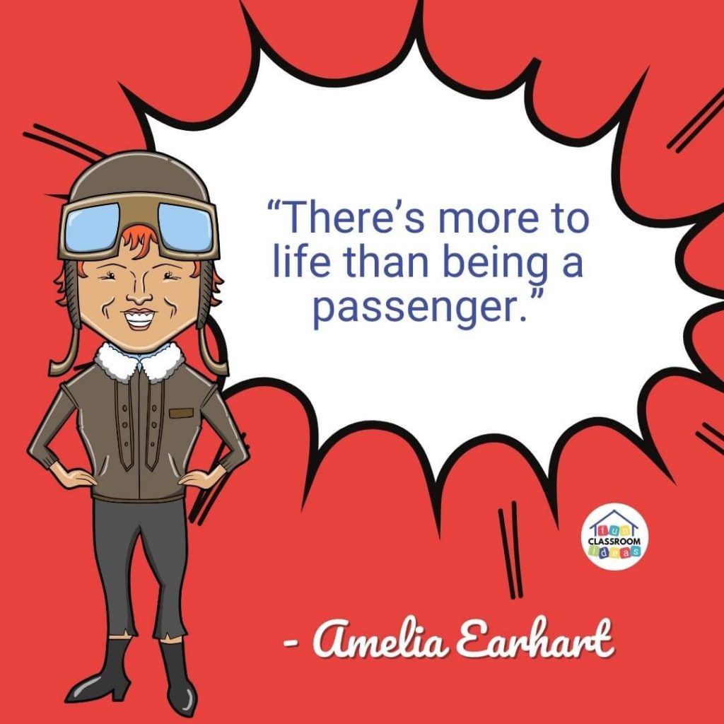 amelia earhart short quotes