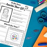 Amrita Sher-Gil worksheets printable