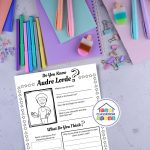 Audre Lorde free coloring worksheets