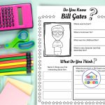 Bill Gates coloring page
