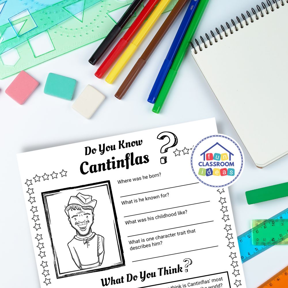 Cantinflas worksheets biography