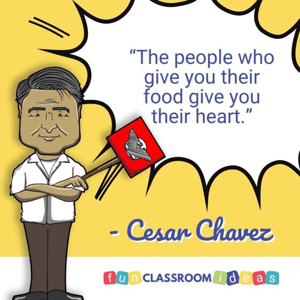 cesar chavez quotes on labor