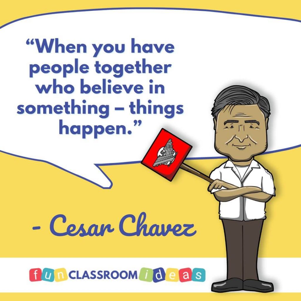 cesar chavez quotes on leadership