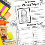 Chrissy Teigen worksheets interactive worksheet