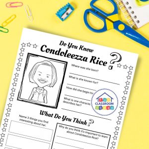 Free Condoleezza Rice Worksheet - Level-Up Your Worksheets