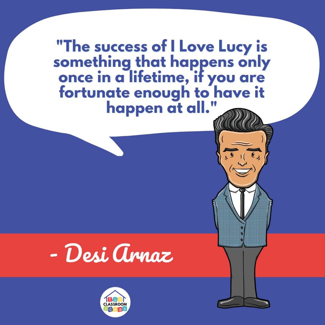 Desi Arnaz quote lucy