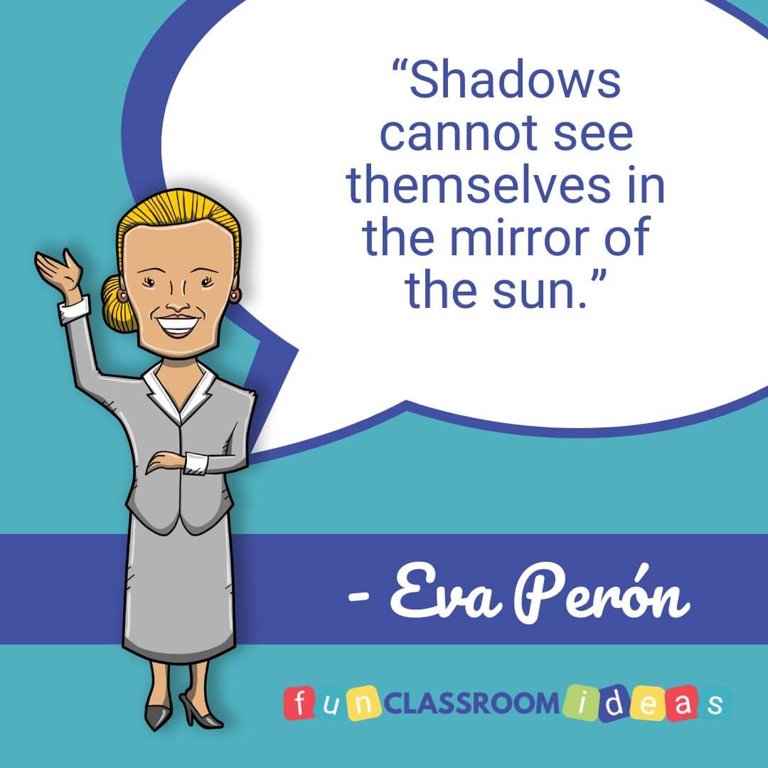 Eva Perón Quotes For Students