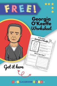 Free Georgia O'Keeffe Worksheet - Level-Up Your Worksheets