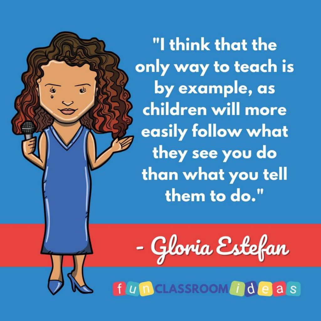Gloria Estefan quote for kids