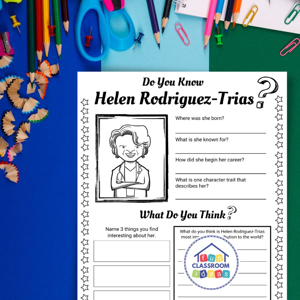 Helen Rodriguez-Trias free worksheet