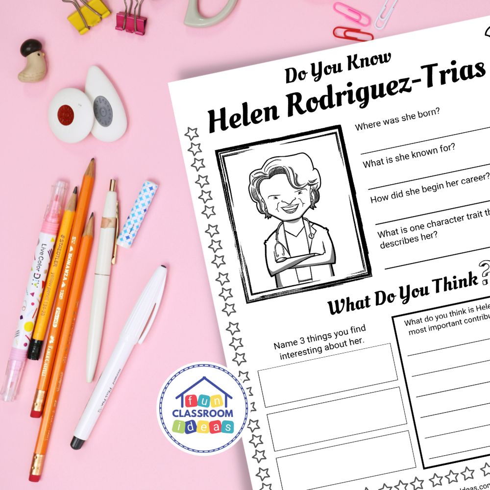 Helen Rodriguez-Trias worksheets lesson