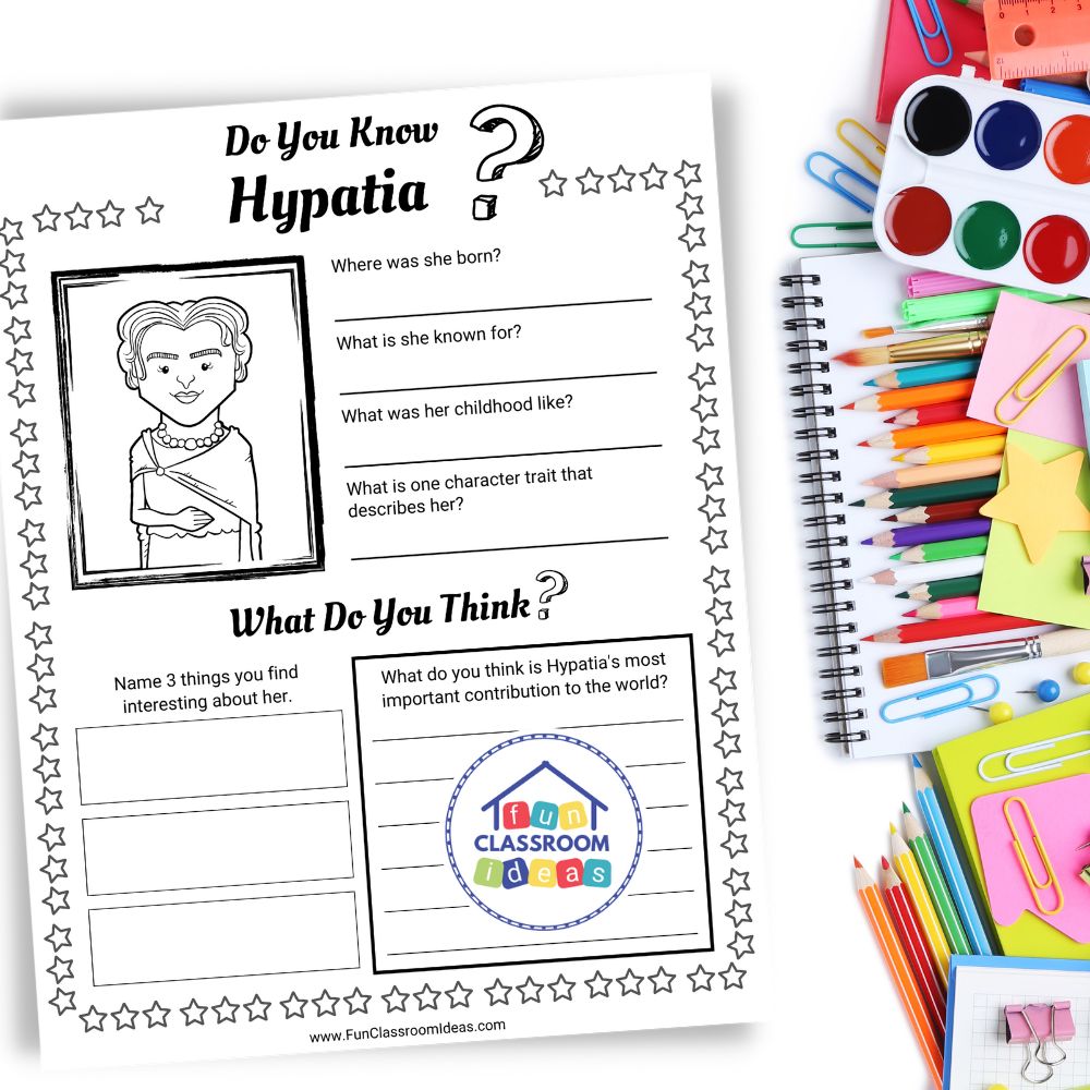 Hypatia worksheet
