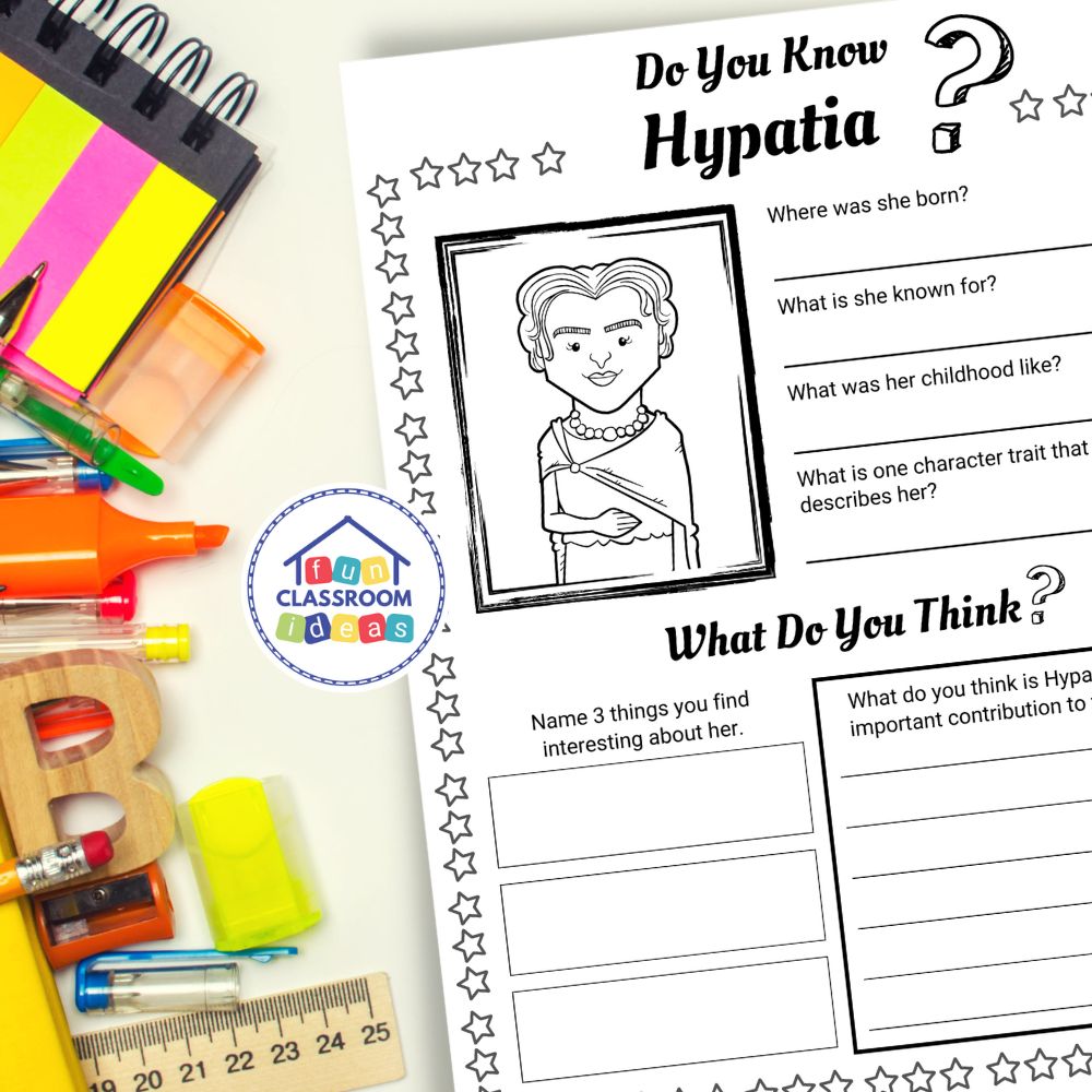 Hypatia worksheets interactive worksheet