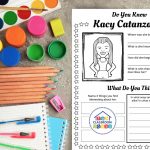 Kacy Catanzaro coloring page