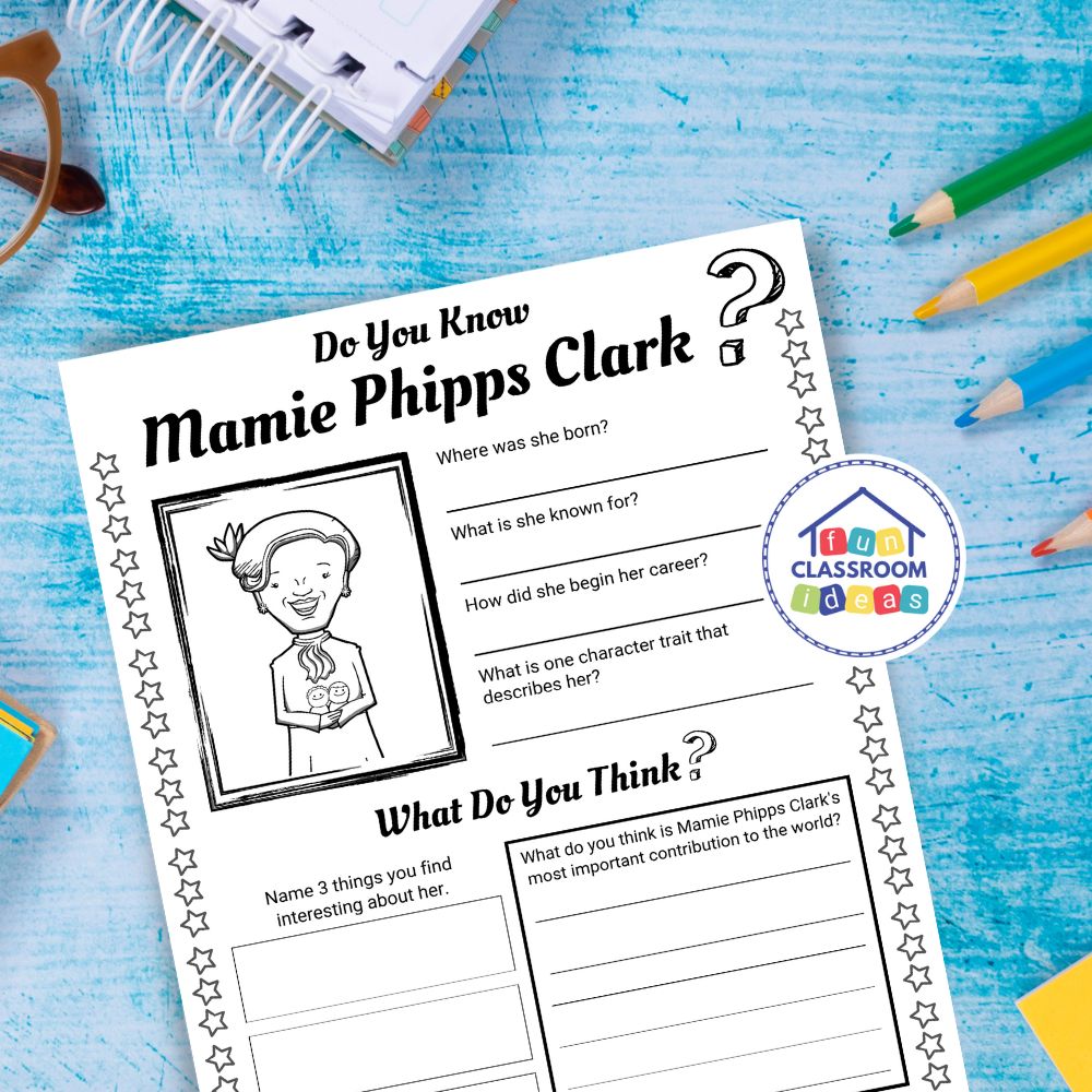 Mamie Phipps Clark worksheets free