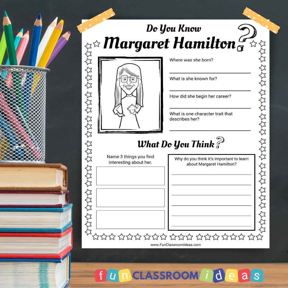 Margaret Hamilton worksheets