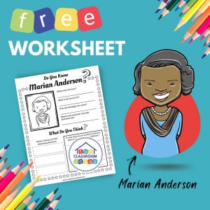 Free Marian Anderson Worksheet - Level-Up Your Worksheets