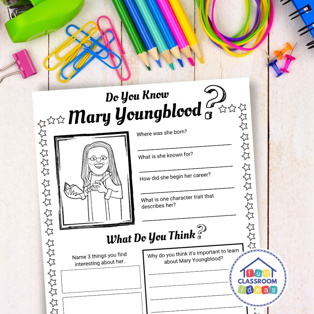 Mary Youngblood handout