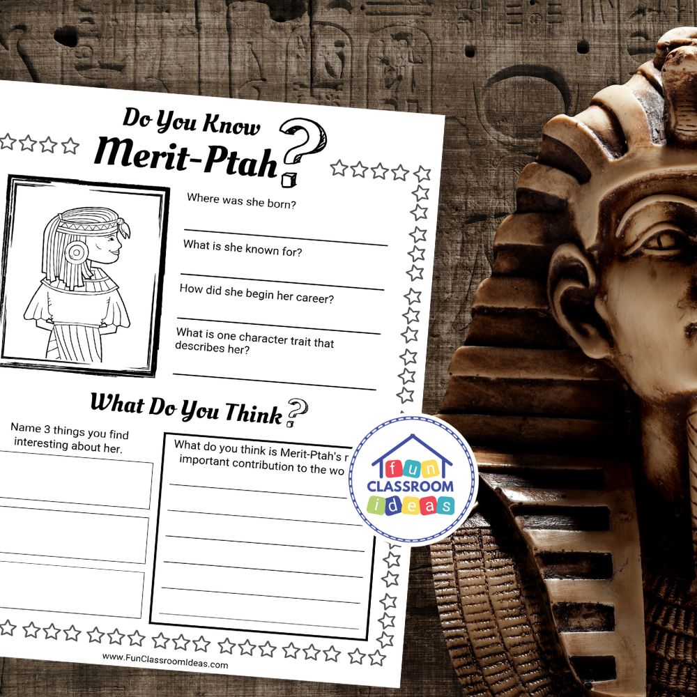 Free Merit-Ptah Worksheet
