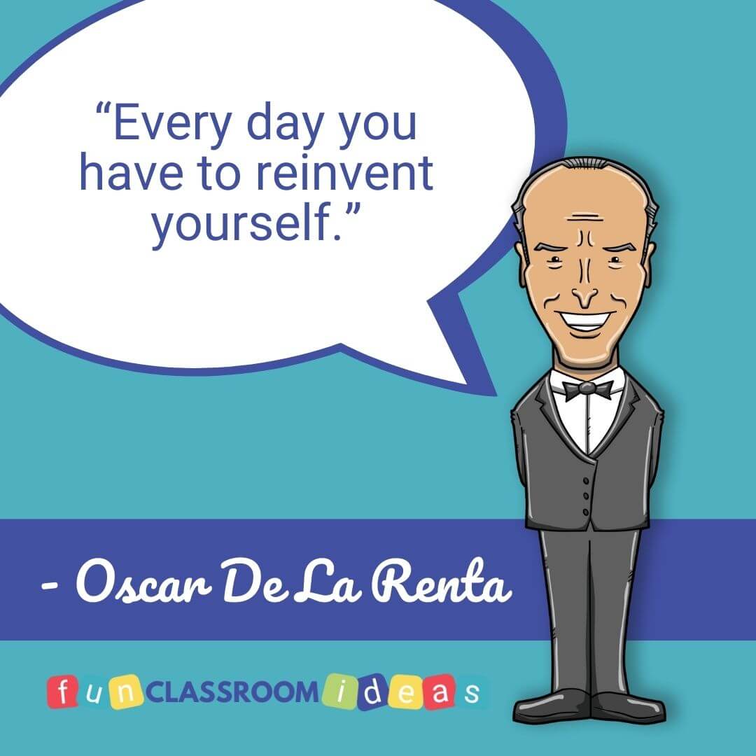 5 Oscar De La Renta Quotes For Students