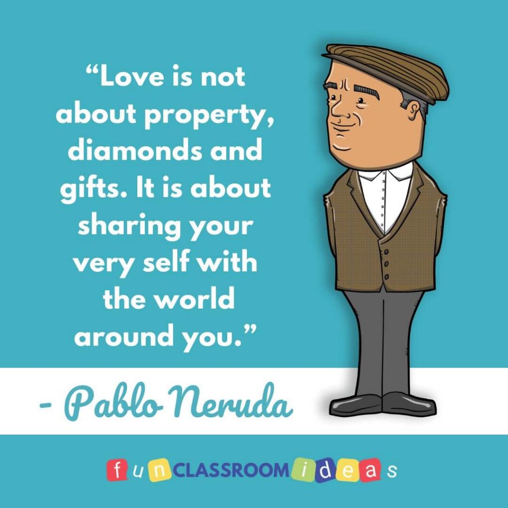 Pablo Neruda quotes love