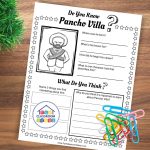 Pancho Villa worksheet pdf
