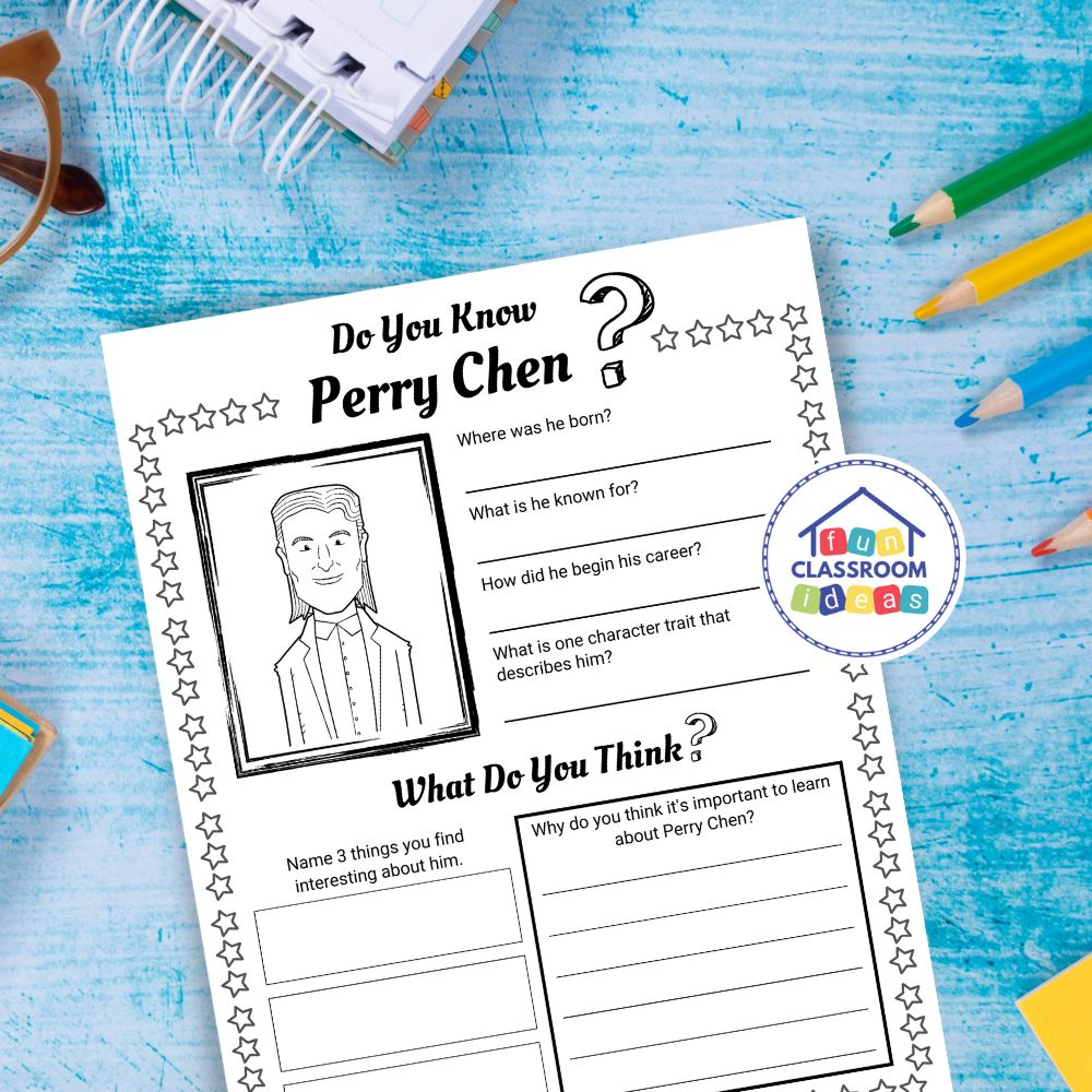 Perry Chen worksheets free
