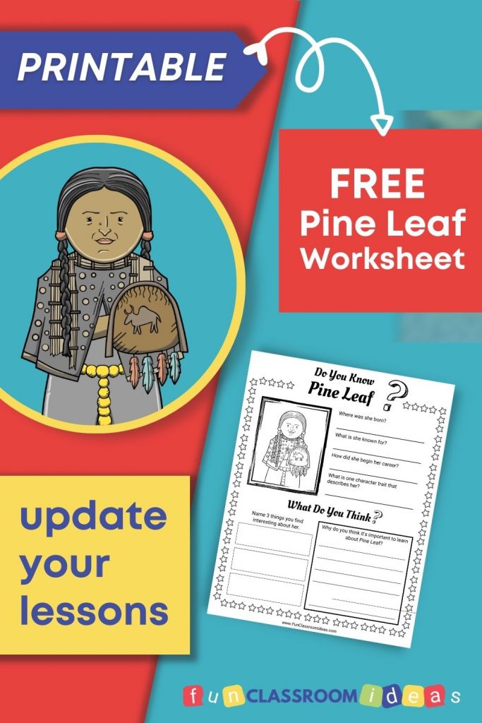 Pine Leaf printable worksheets