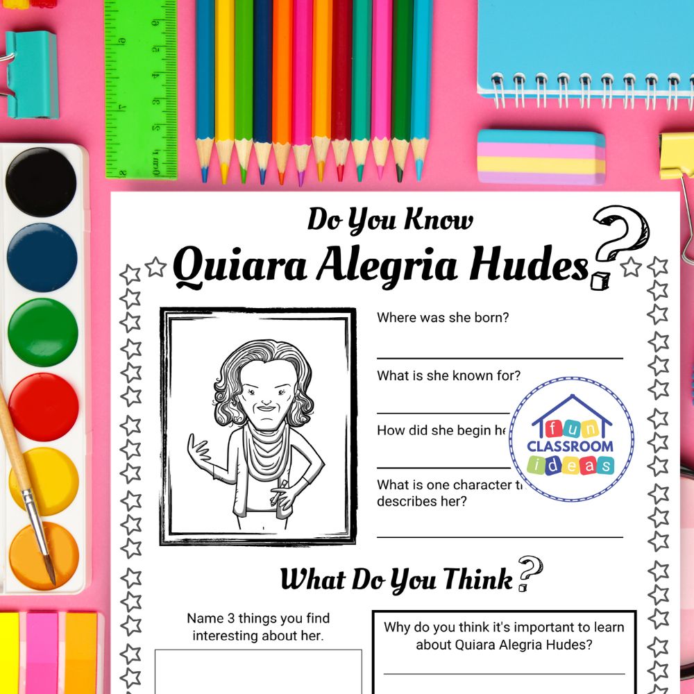 Free Quiara Alegria Hudes Worksheet