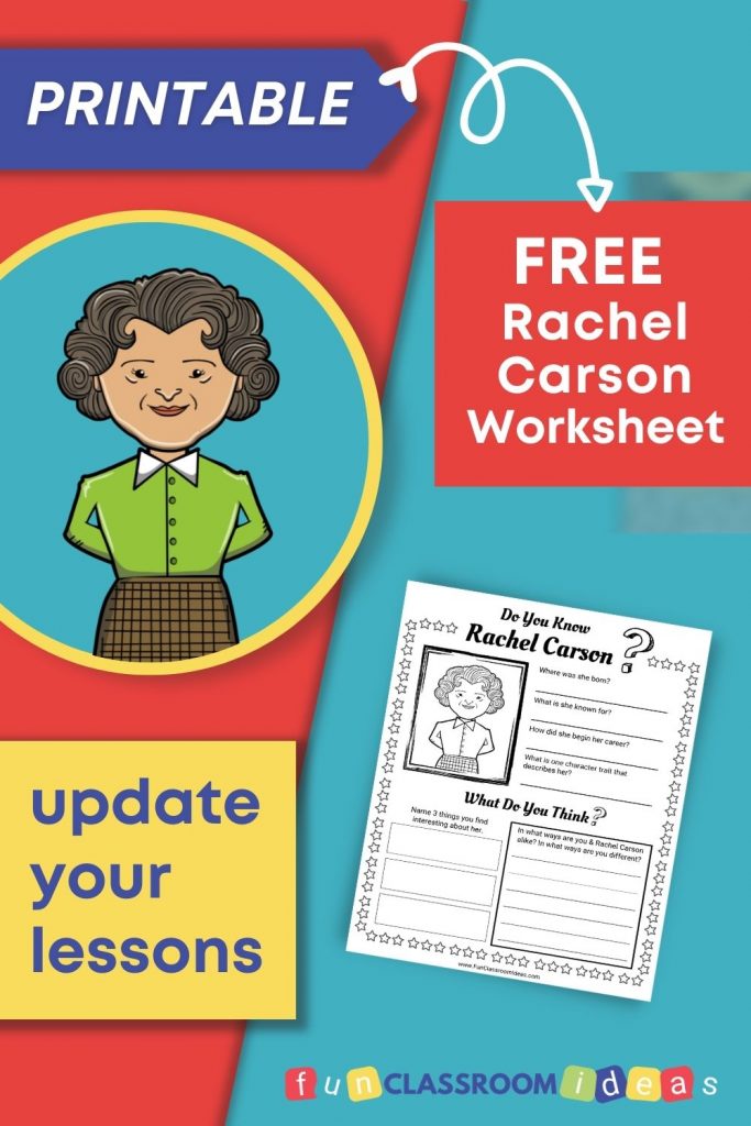 Rachel Carson printable worksheets