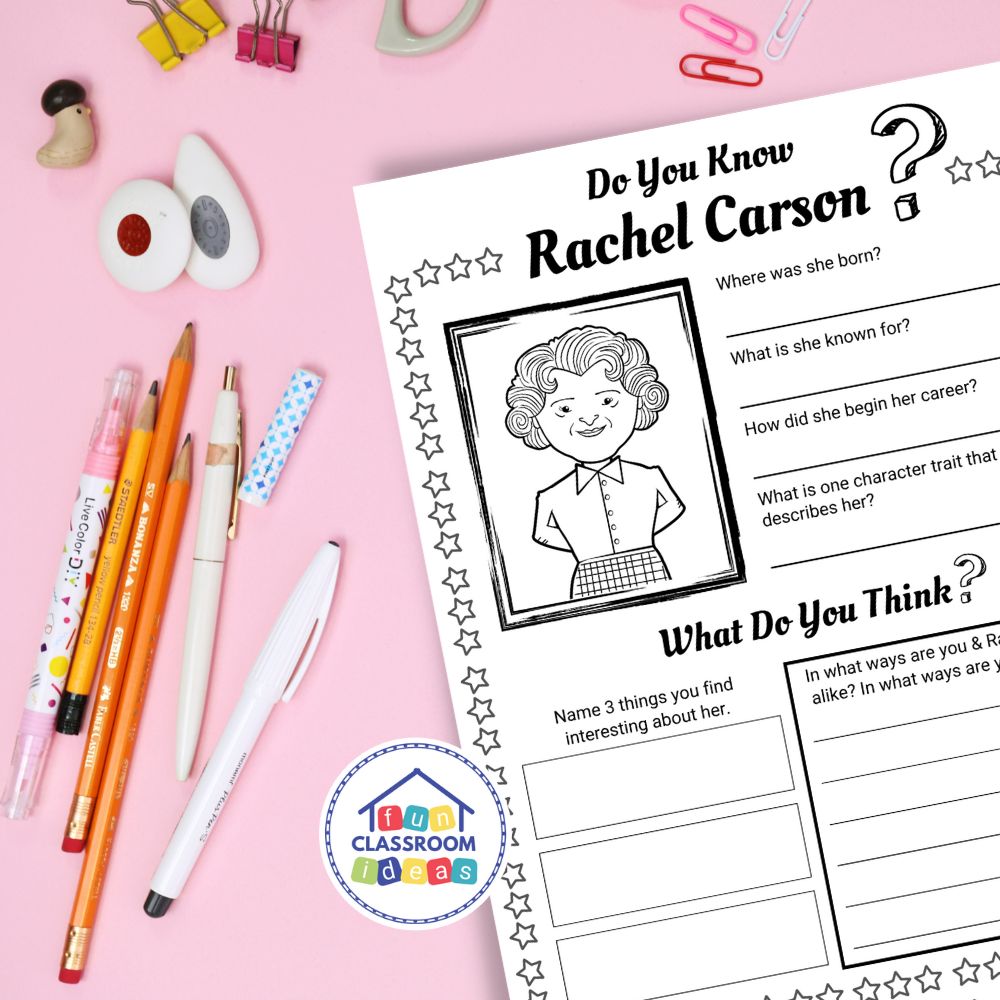 Rachel Carson worksheets lesson