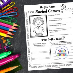 Free Rachel Carson Worksheet - Level-Up Your Worksheets