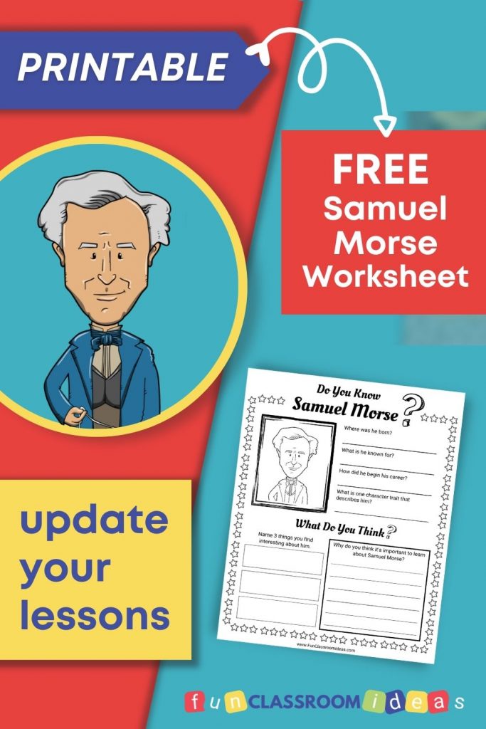 Samuel Morse printable worksheets