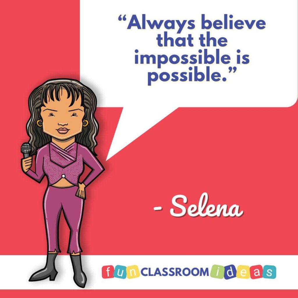 6 Selena Quotes For Students