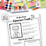 Sojourner Truth coloring worksheet