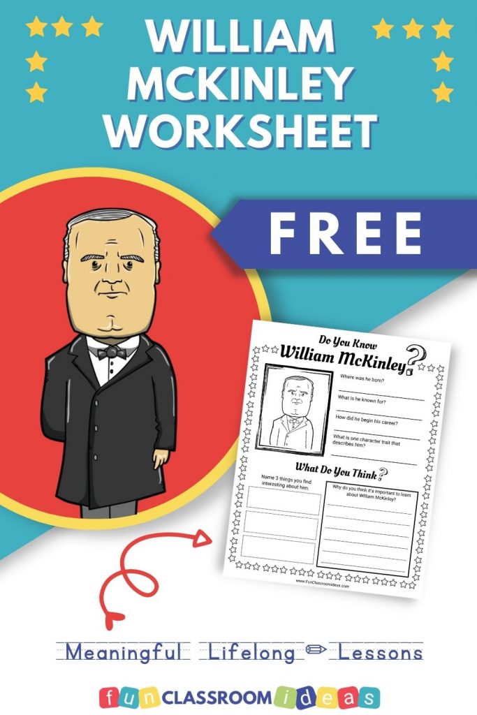 William McKinley for kids