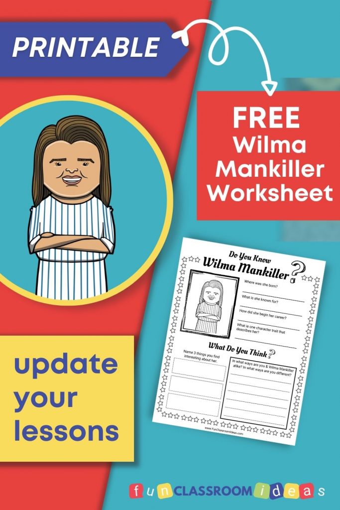 Wilma Mankiller_ printable worksheets