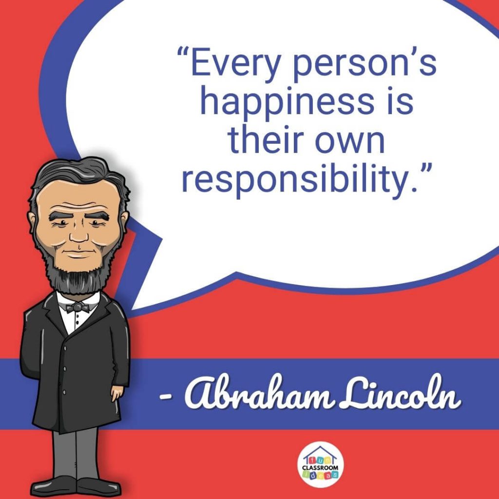 abraham lincoln quotes happiness