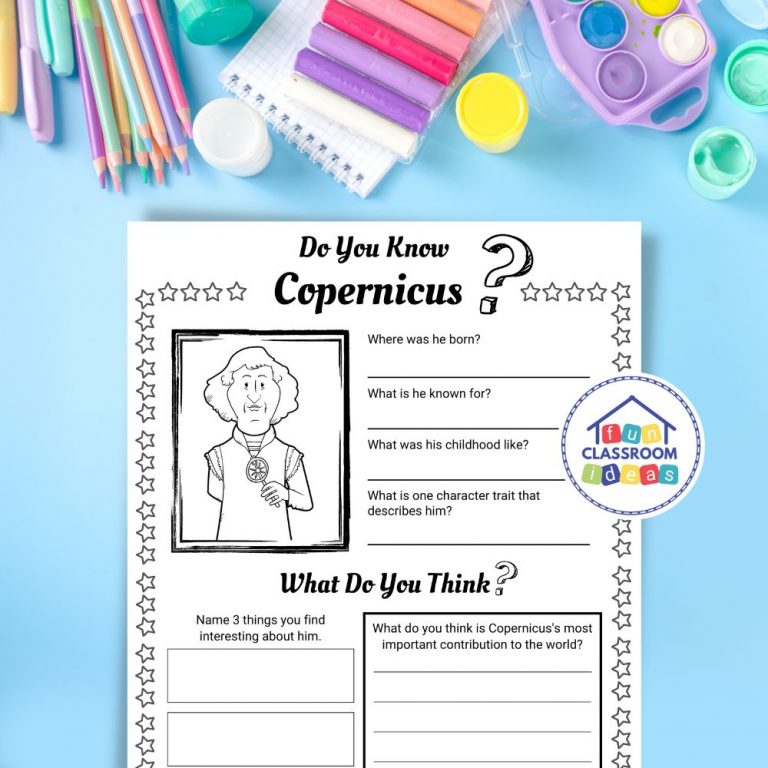 Free Copernicus Worksheet - Level-Up Your Worksheets