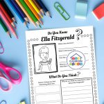 free Ella Fitzgerald worksheet