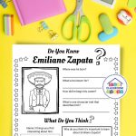 free Emiliano Zapata worksheet