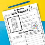 free Faith Ringgold worksheet