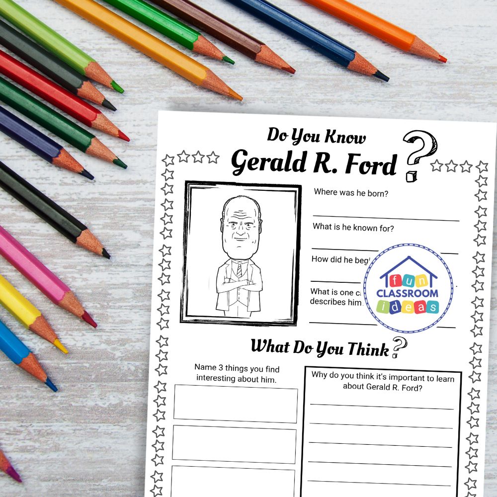 free Gerald R. Ford handout