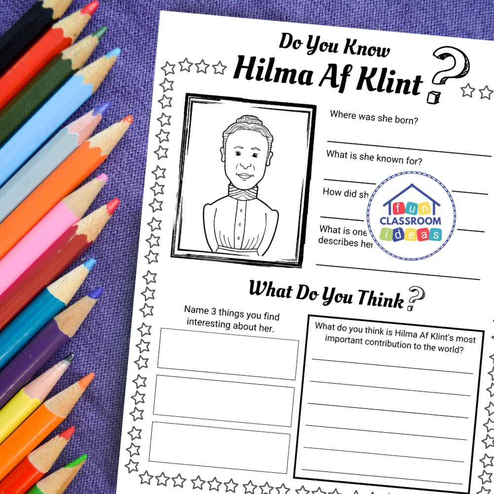 Free Hilma Af Klint Worksheet