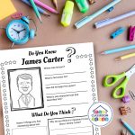 free James Carter worksheet