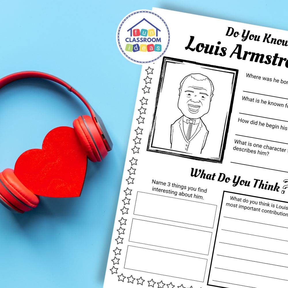free Louis Armstrong handout