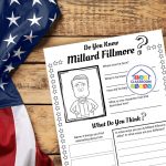 free Millard Fillmore worksheet
