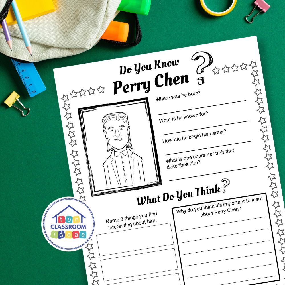 free Perry Chen worksheet