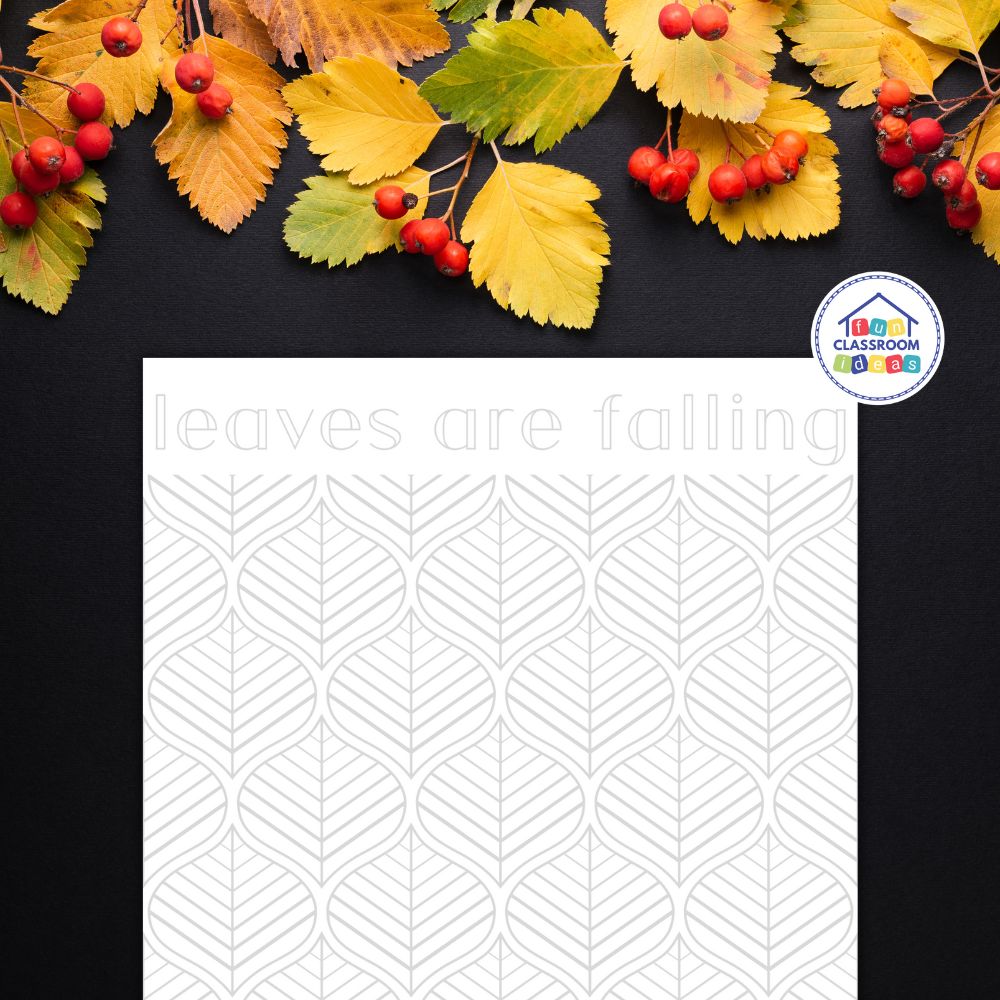 free coloring book for autumn